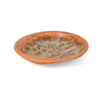 Плоска тарілка 15 см. крабовий насичений помаранчевий "Icon" 