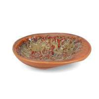 Миска 25 см. крабовий насичений помаранчевий "Icon" 